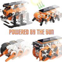 Образователна соларна играчка Робот 7 в 1, снимка 2 - Образователни игри - 44602950