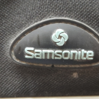 Samsonite куфар черен 60 см, снимка 1 - Куфари - 44696776