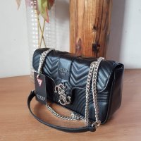 Луксозна чанта Guess/черна код SG-F20, снимка 2 - Чанти - 41863358