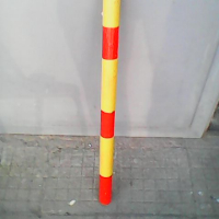 СТОП / Сигнални  метални  колчета * 1.20 / 1.40 см / цвят жълто и червено ., снимка 4 - Друго - 44824492