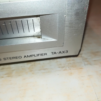 SONY TA-AX3 STEREO AMPLIFIER 2403221135, снимка 10 - Ресийвъри, усилватели, смесителни пултове - 36216059