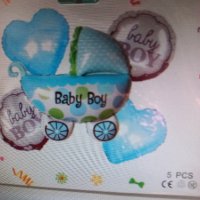 Парти украса тема момче/baby boy, снимка 8 - Декорация за дома - 41022094