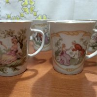 Полски порцелан големи чаши за чай, снимка 1 - Антикварни и старинни предмети - 38642370