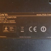 Sony Vayo VGN-NS10L (PCG-7144M) за части, снимка 4 - Лаптопи за дома - 40726556