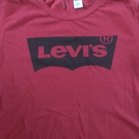 Levi's The Perfect Logo T-Shirt - страхотна дамска тениска НОВА БЕЗ ЕТИКЕТИ, снимка 3 - Тениски - 42015019