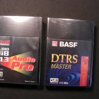 Нови цифрови касети BASF DTRS MASTER DA 113MP & maxell AUDIO Hi8 113, снимка 1 - Други - 34674436