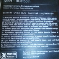 Слушалки Energy Sistem Sport 1, снимка 4 - Bluetooth слушалки - 41887347