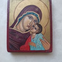 Икона ръчно рисувана Света Богородица , снимка 1 - Икони - 40969742