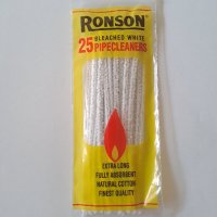 чистачки за лула Ронсън Англия Ronson 25 броя в пакет оригинални, снимка 1 - Лули - 41241178