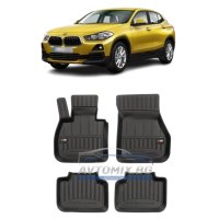 Гумени стелки зa BMW X2 F39 след 2018 г.,  ProLine 3D, снимка 1 - Аксесоари и консумативи - 44177106