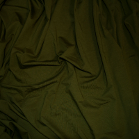 Плат маслено зелено мерсеризирано памучно трико, снимка 1 - Тениски - 36121963