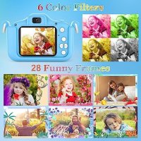 Нов Детски цифров фотоапарат за деца / 1080P HD Подарък 3-12год., снимка 6 - Други - 41724603