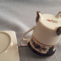 Стилна порцеланова чашка с чинийка-Royal England, снимка 5 - Други ценни предмети - 33892612