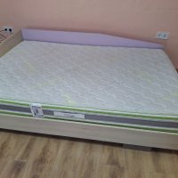 Спалня за момиче - Виолетов/бяла бреза, снимка 1 - Спални и легла - 44209709