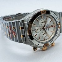 Мъжки луксозен часовник Breitling Chronomat три цвята , снимка 9 - Мъжки - 41566322