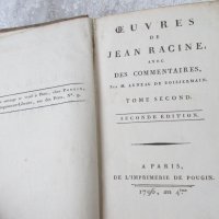 стара, рядка, антикварна книга, второ издание, ценна находка трагедия Андромаха - 1796 от Жан Расин, снимка 7 - Антикварни и старинни предмети - 35674456