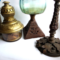 Стари газ лампи и др, снимка 4 - Антикварни и старинни предмети - 44741646