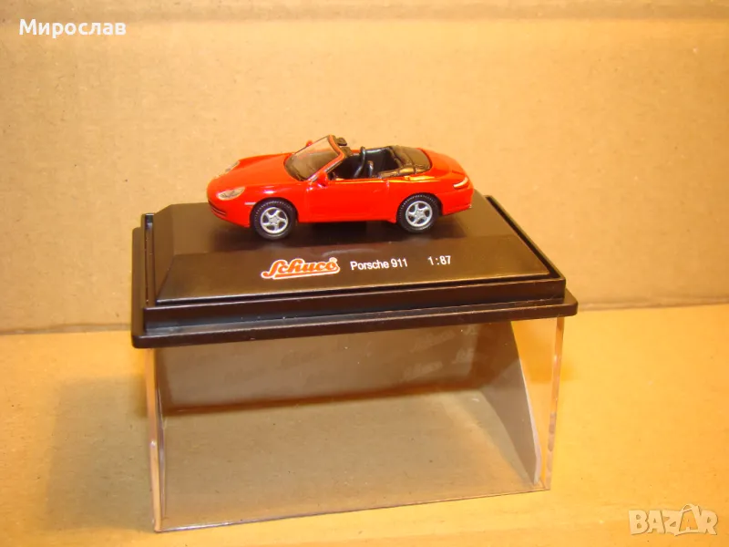 SCHUCO H0 1/87 PORSCHE 911 МОДЕЛ КОЛИЧКА, снимка 1