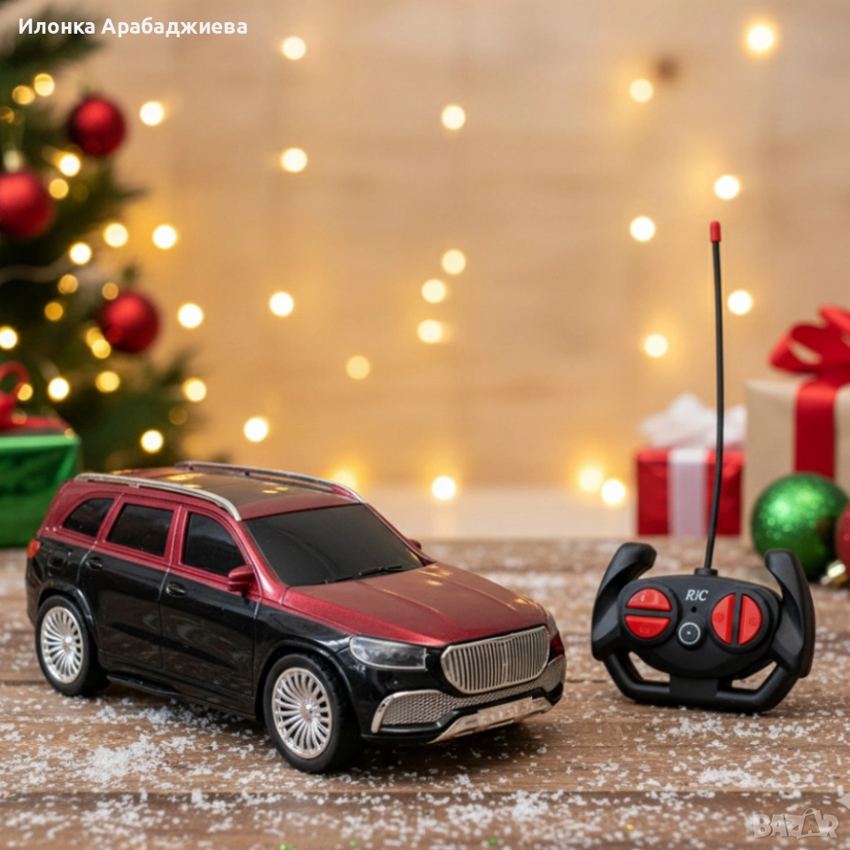 Радиоуправляема кола Mercedes-Benz Maybach GLS – луксозен коледен подарък за деца, снимка 1