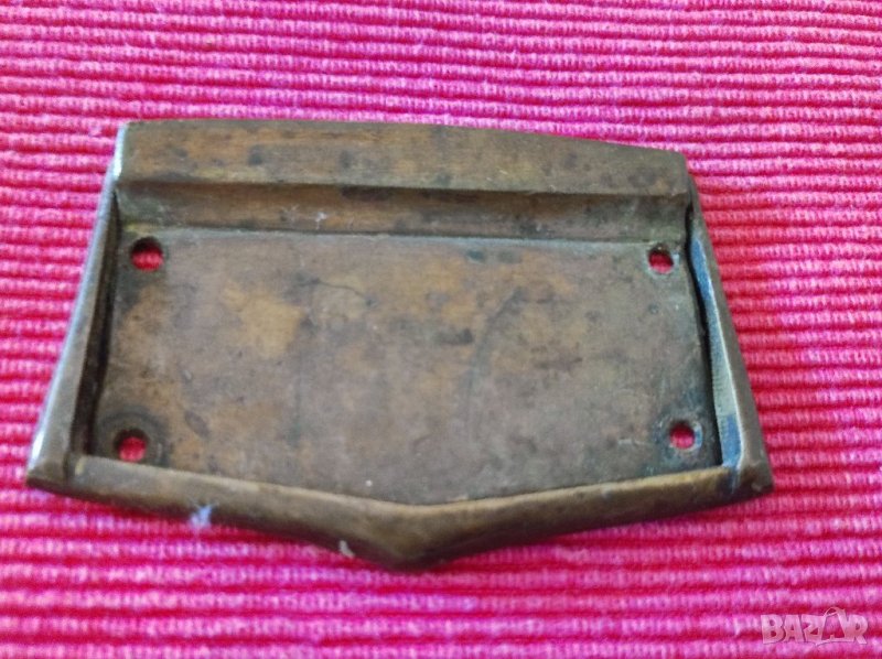 Стара месингова дръжка за чехмедже. , снимка 1
