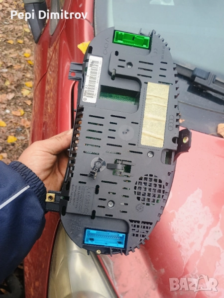 Audi A2, 2000.02 - 2005.08 Скоростомери - Кокпит - Инструмент за скоростомер 81117994, снимка 1