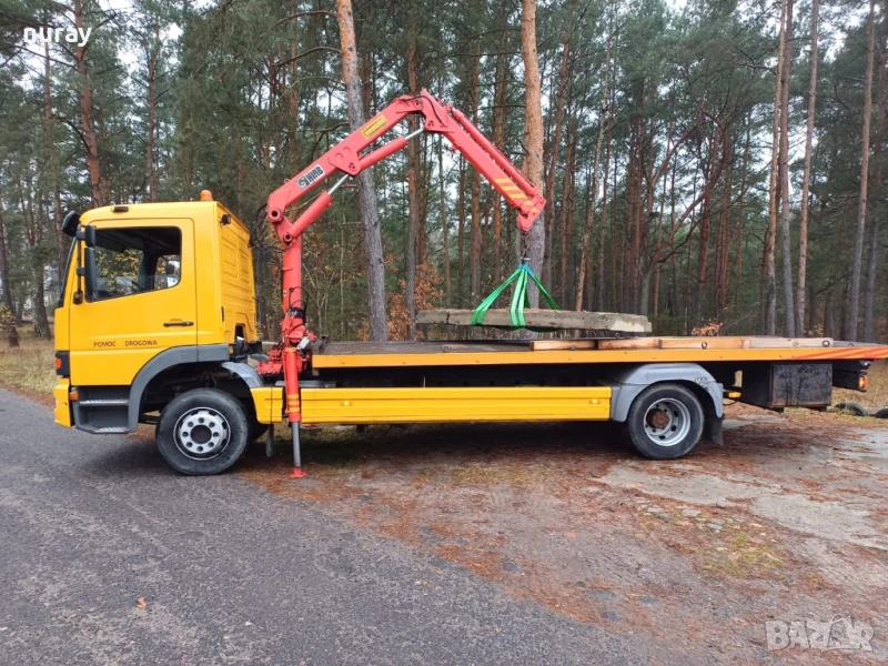 камион със кран услуги , снимка 1