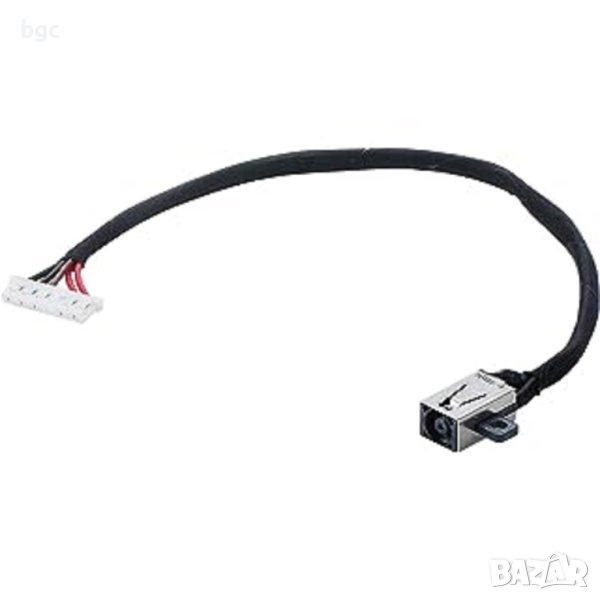 Нова DC JACK Букса с кабел за Лаптопи Dell Inspiron 14 3459 3458 Dell Inspiron 3452 3459 14-3451, снимка 1