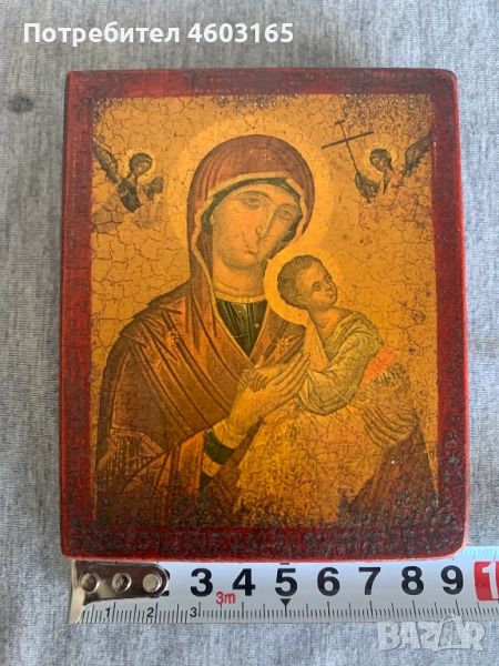 Икона Света Богородица, снимка 1