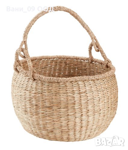 Красива плетена деко кошница, снимка 1