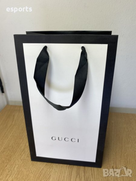 Автентична бутикова Gucci подаръчна торба gift bag 29x17cm GG, снимка 1