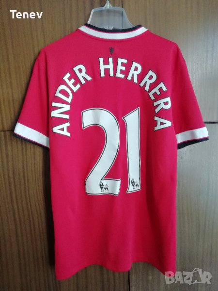 Manchester United Ander Herrera Nike оригинална тениска фланелка S, снимка 1