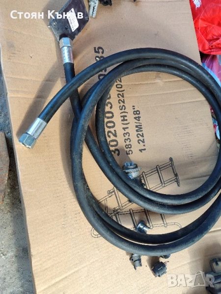 Хидравличен маркуч за ремарке 20/1.5 резба , снимка 1
