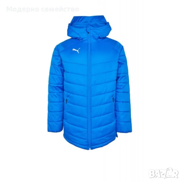 Мъжко яке PUMA Liga Sideline Bench Jacket Blue, снимка 1