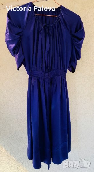 Разкошна рокля коприна, снимка 1