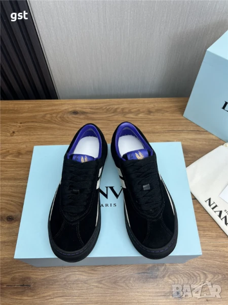 Уникални Редки Lanvin Дизайнерски Унисекс Мъжки дамски обувки Сникърси Маратонки, снимка 1