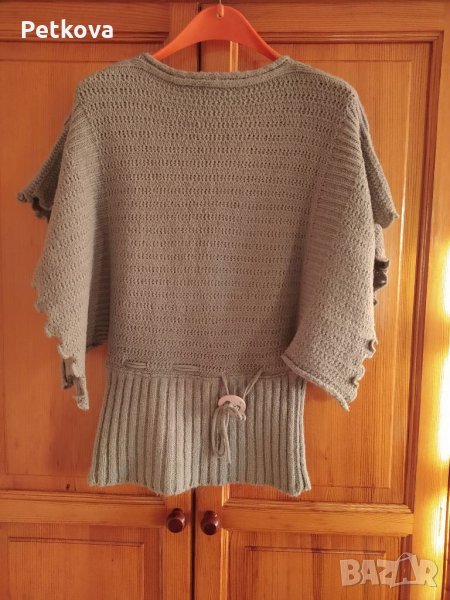 Пончо сиво, снимка 1