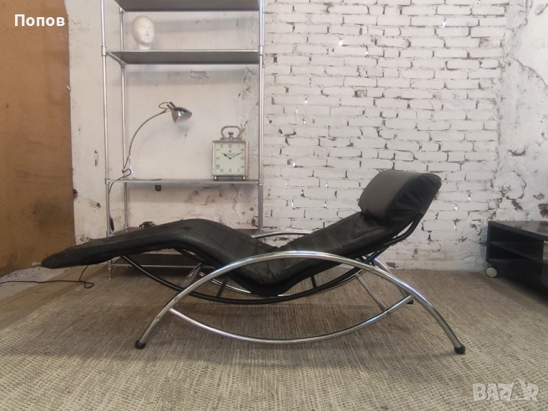 Шезлонг/фотьойл с люлееща функция, снимка 1