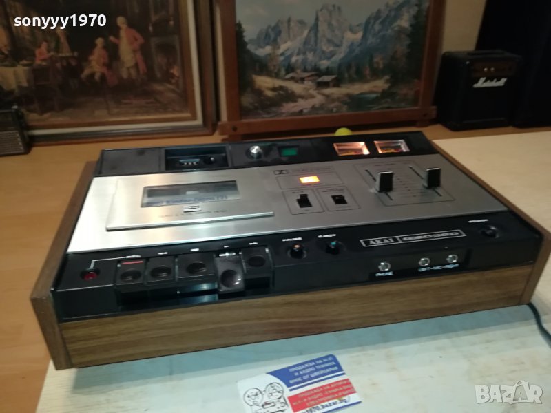 AKAI GXC-38D DECK-MADE IN JAPAN ВНОС SWEDEN L1106231101, снимка 1