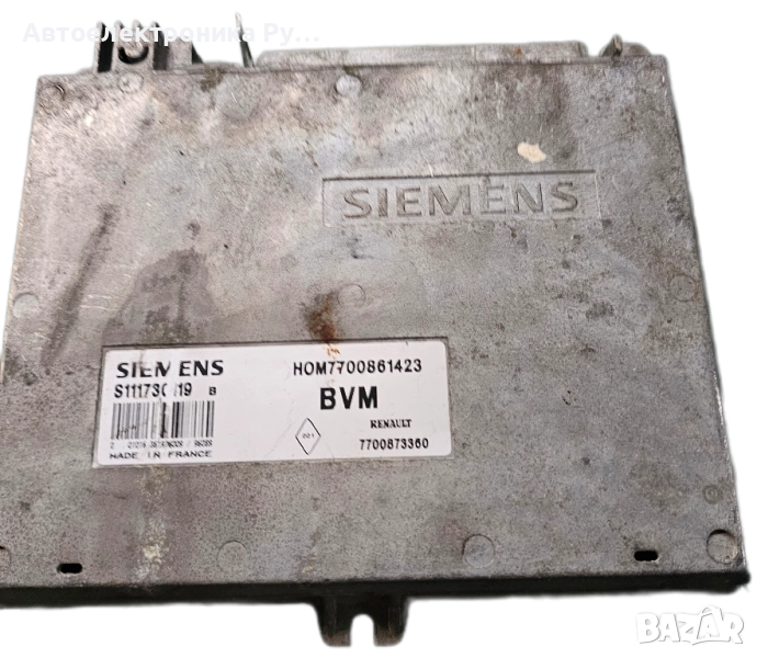 компютър RENAULT CLIO 1.2 SIEMENS ,S111730119 B, 111730119, HOM7700861423, 7700861423, 7700873360 , снимка 1