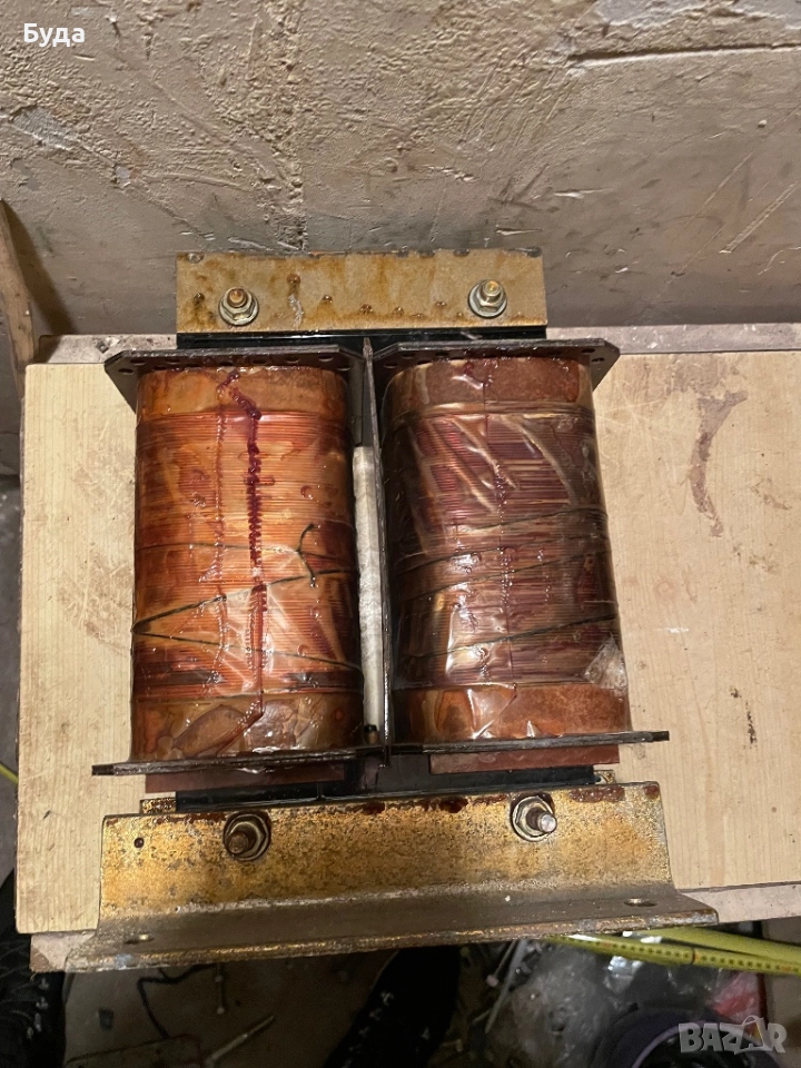 Бобина намотка траф медна шина кабел, снимка 1