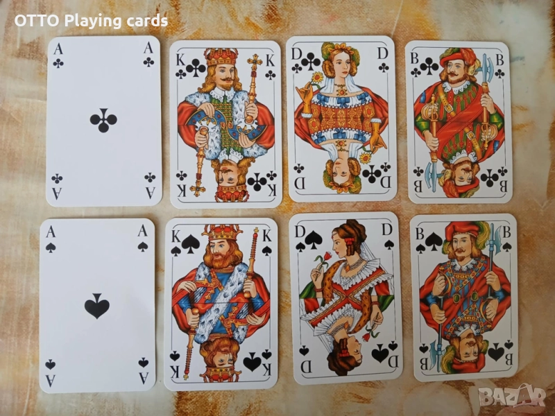 Стари карти за игра, оригинални немски, снимка 1