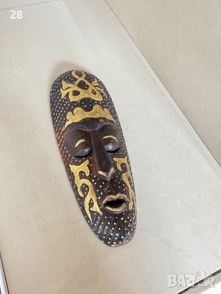 Дървена маска, снимка 1
