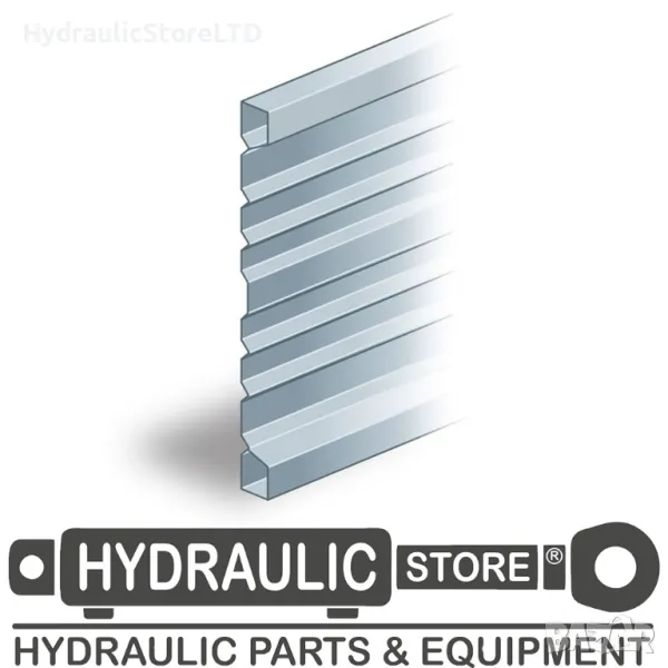 Метален капак за каросерия / самосвален кош - 6000x600x2.5, снимка 1