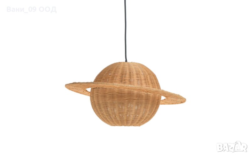 Ратанови полилей с дизайн "Планета", снимка 1