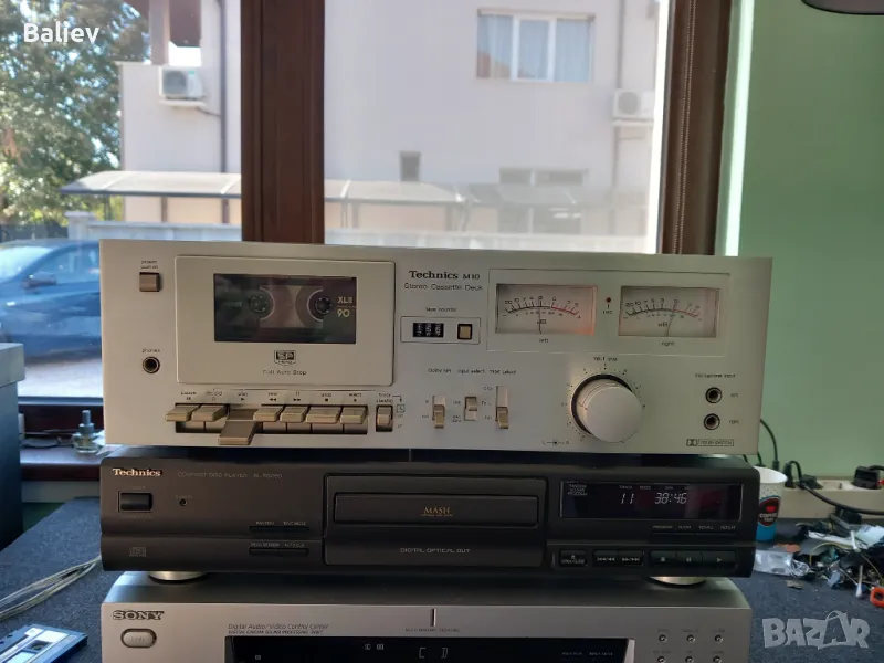 TECHNICS RS-M10 STEREO CASSETTE DECK , снимка 1