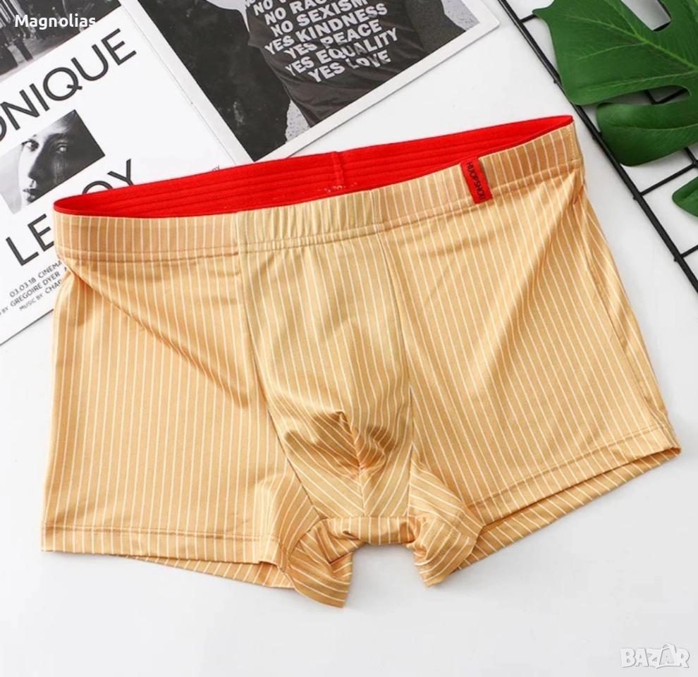 мъжки боксерки на райета , снимка 1