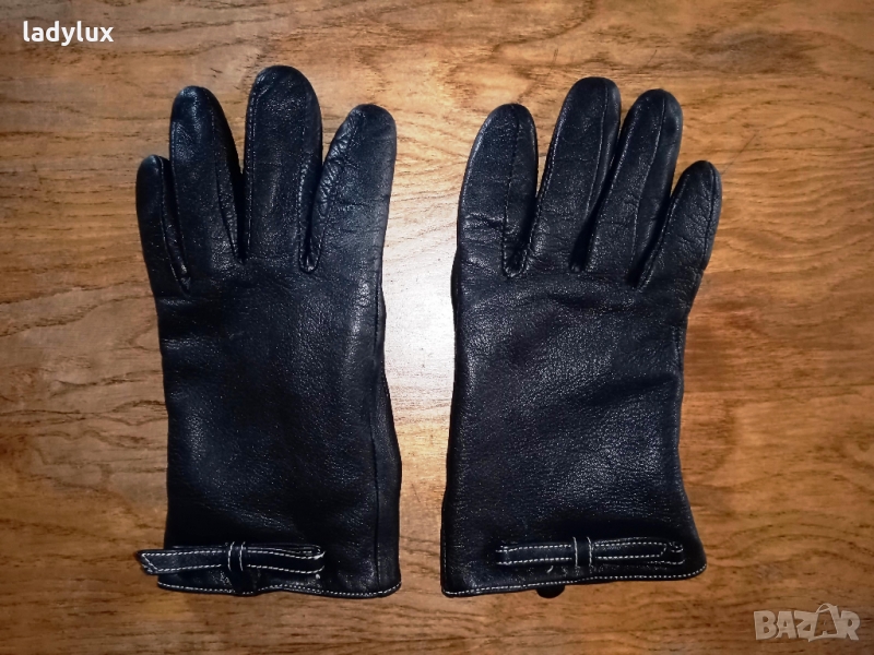 Естествена Кожа, Ръкавици, Размер S/M. Код 1630, снимка 1