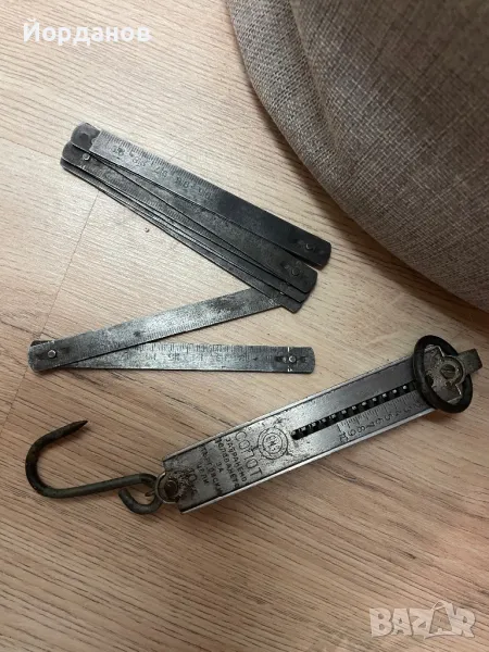 Ретро шивашки метър, снимка 1