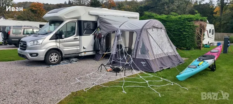 УНИВЕРСАЛЕН НАДУВАЕМ ФОРСЕЛТ AIR VANGO KELA ТАLL. ЗА КЕМПЕР ИЛИ КАРАВАНА.РАЗМЕРИ 370 x 310см, снимка 1