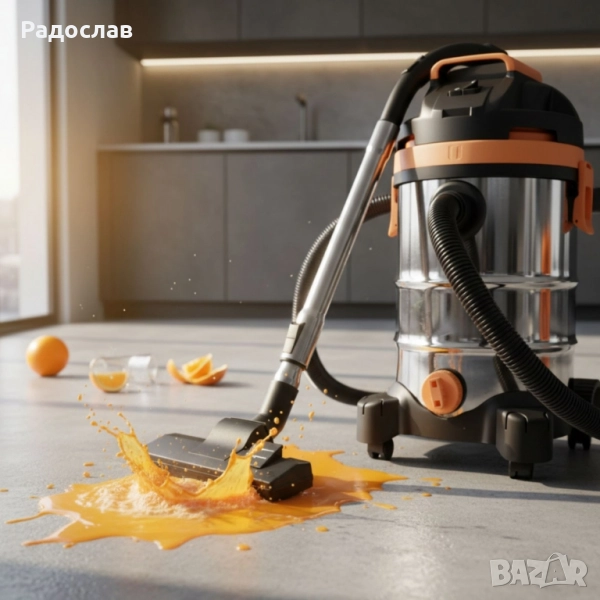 Stark’s IVC30 – Прахосмукачка 3 в 1 за сухо и мокро почистване с обдухване, 1500W и 30L резервоар., снимка 1